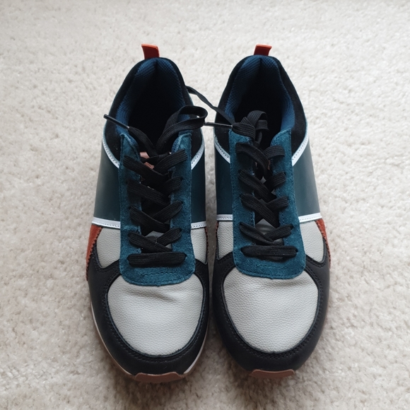 ZARA woman mixed media sneaker - Picture 2 of 6